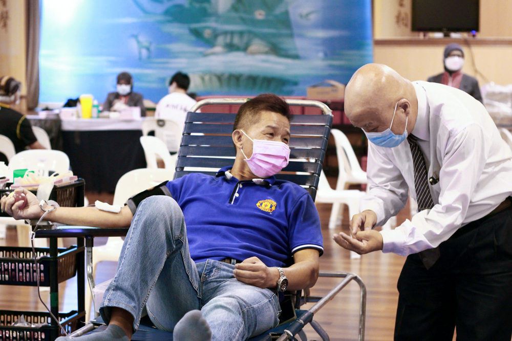 The First Community Blood Donation Drive for 2022 receives Overwhelming Response from the Public
